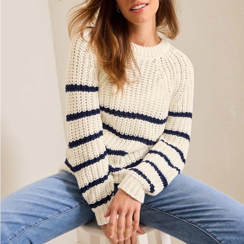 Tommy Bahama Zoe Striped Sweater